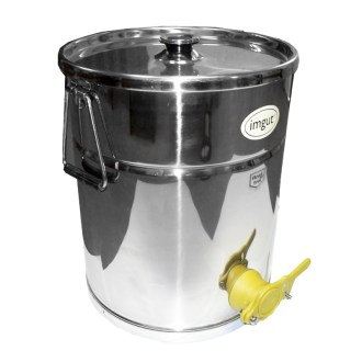35 kg honey tank with plastic gate - Imgut